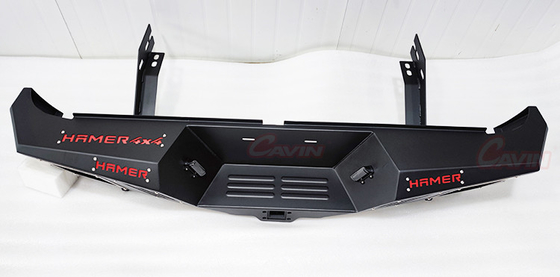 Beli Baja Bumper Belakang Offroad Tugas Berat ODM Untuk Lampu LED Jeep JT D-Rings online manufacture
