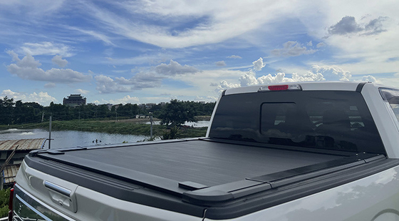 Manual Double Lock 4x4 Pick Up Roller Lid Bar Tub Rack Untuk Truk Hilux Revo