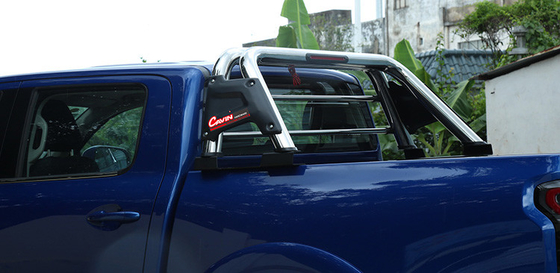Roll Bar Truk Stainless Steel Pelat Sisi Integral Untuk Aksesoris Hlilux Revo