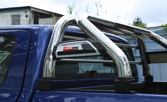 Silver Off Road 4x4 Stainless Steel Sport Roll Bar Untuk Hilux Vigo