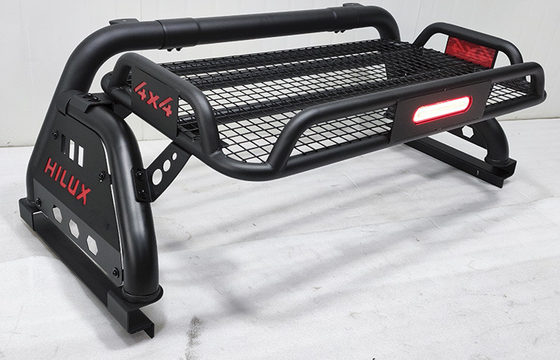 Pickup 4X4 Sport Triton Roll Bar Black Np300 Sports Bar Dengan Lampu Rak Atap