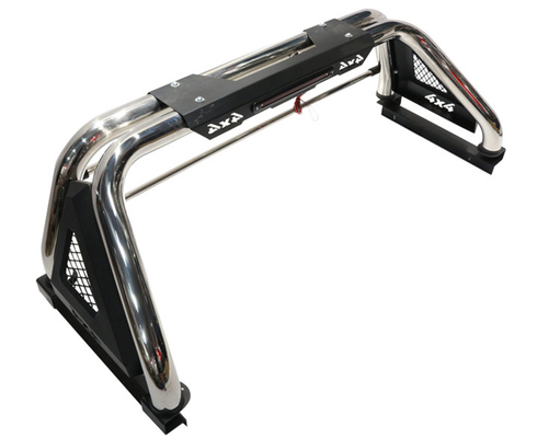 Off Road 4x4 Black Stainless Steel Truck Roll Bar Untuk Ford Ranger