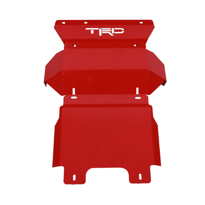 Under Guard Pickup Truck Skid Plate Steel Red Engine Protecting Cover Untuk Toyota Tacoma